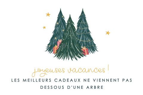 Annonce de grossesse de Noël Bébé en chemin