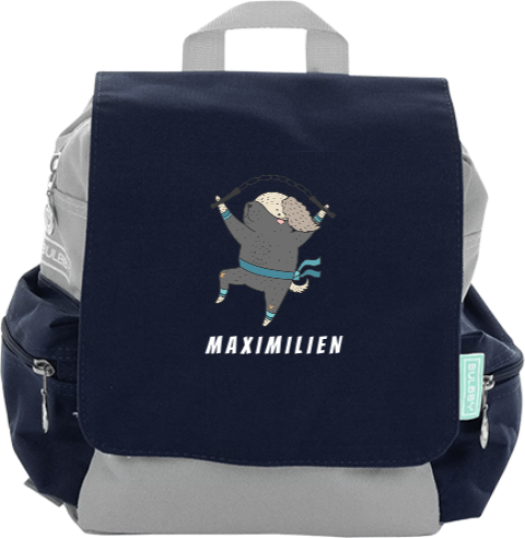 Sac à dos avec ninja et prénom