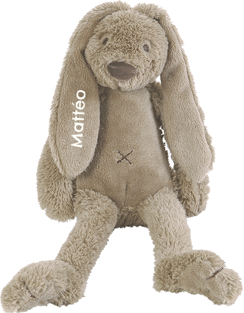Peluche lapin Happy Horse avec prénom à personnaliser