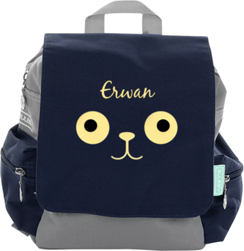 Sac à dos avec museau de chat