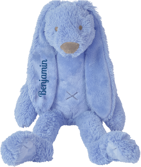 Peluche lapin Happy Horse avec broderie