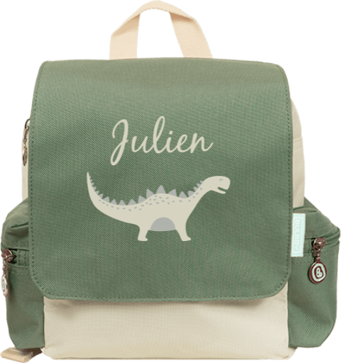 Sac à dos avec un dinosaure