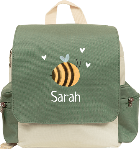Sac à dos avec une abeille
