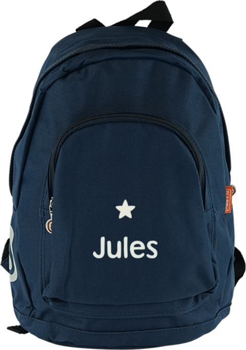 Sac à dos Junior avec étoile et prénom
