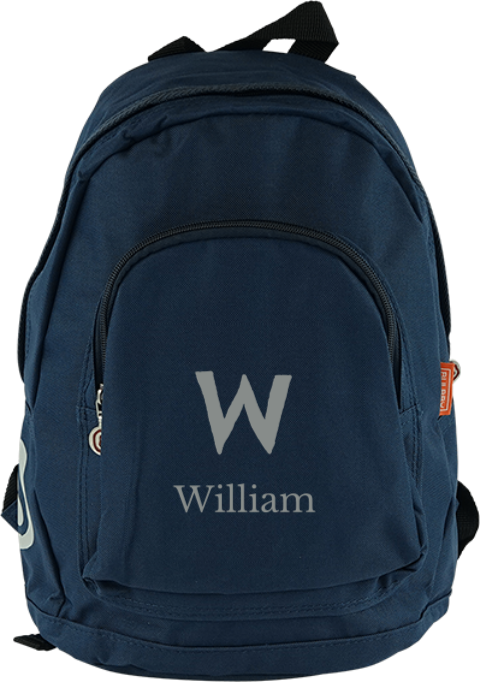 Sac à dos Junior avec initiale prénom