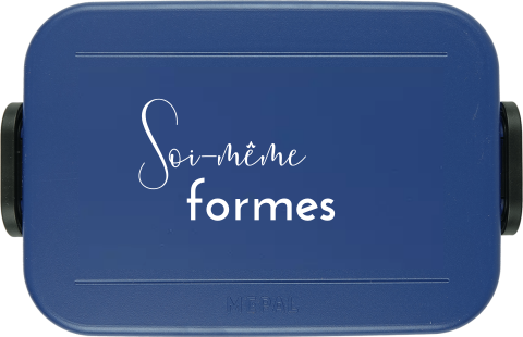 Nordic denim Boîte à lunch personnalisée