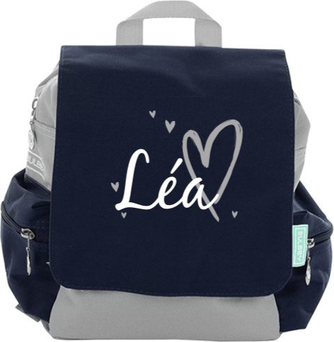 Sac à dos avec une envolée de coeurs