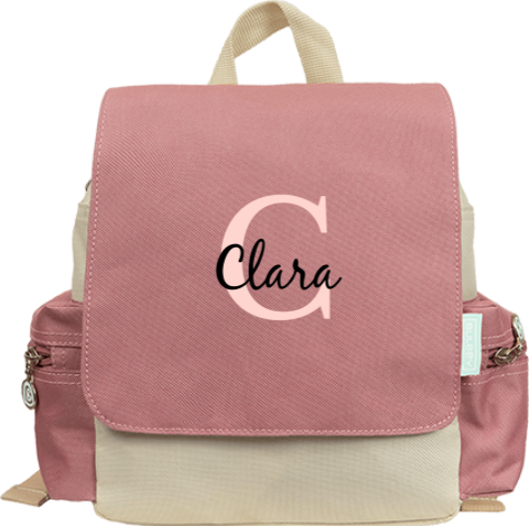 Sac à dos avec prénom et initiale