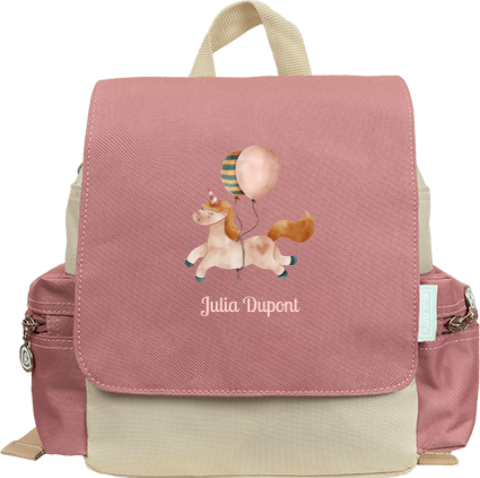 Sac à dos avec licorne et ballons