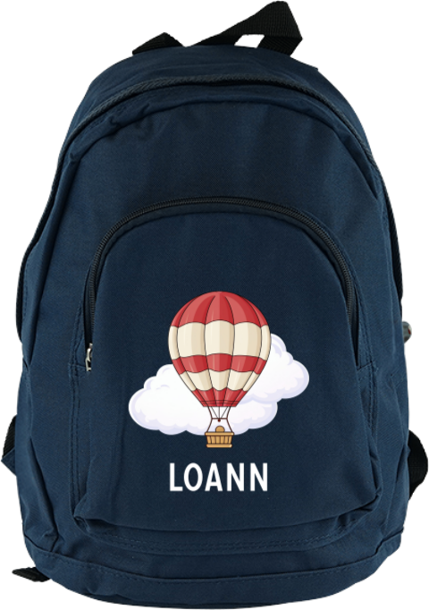 Sac à dos Junior avec mongolfière dans les nuages