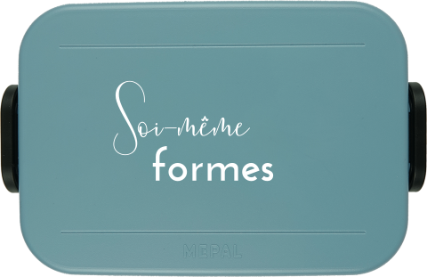 Nordic green Brotdose selbst gestalten -> Concevoir sa propre boîte à lunch verte nordique