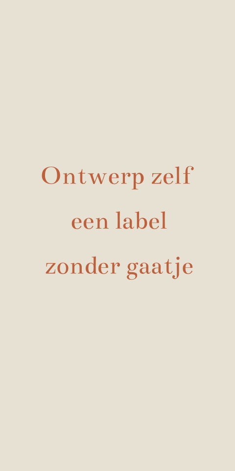LABELTJE GEBOORTEKAARTJE OF DOOPSUIKERS ZELF MAKEN 10 STUKS