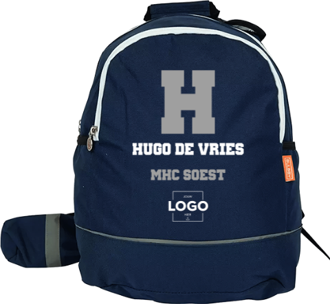 Hockeytas met naam en clublogo