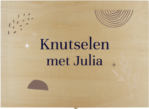 Knutselkist met naam