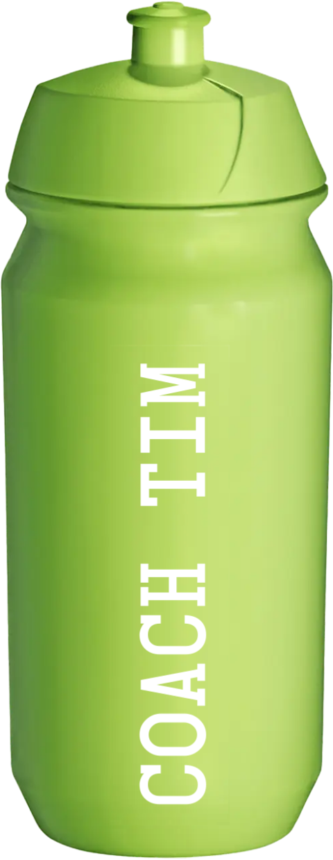 Bidon groen met naam