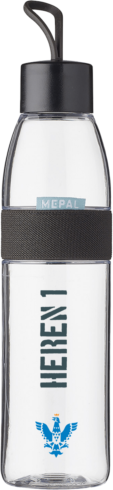 Mepal waterfles Ellipse met naam en logo