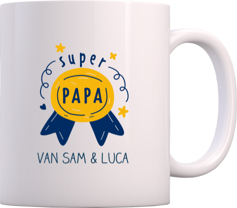 Mok voor super papa