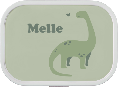 Mepal broodtrommel Campus met Dino en naam
