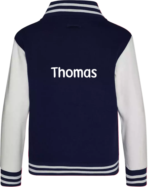 Baseball vest met naam