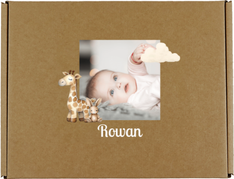 Cadeaudoos met naam en foto