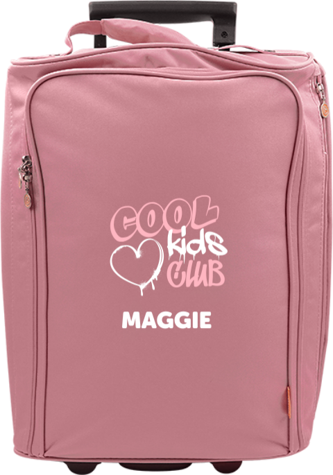 Reistrolley met naam en graffiti design