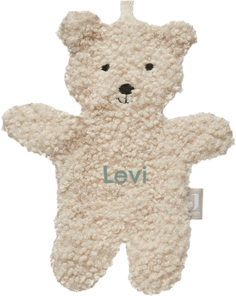 Jollein speendoekje teddy met naam