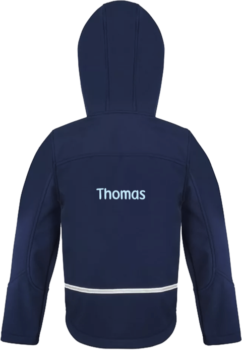 Softshell jack met naam