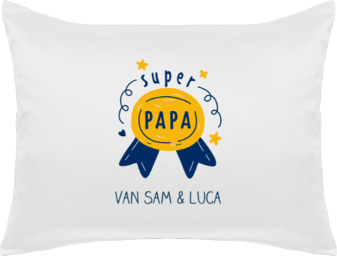 Kussensloop voor super papa
