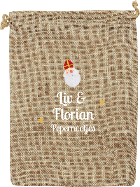 Pepernotenzakje met naam