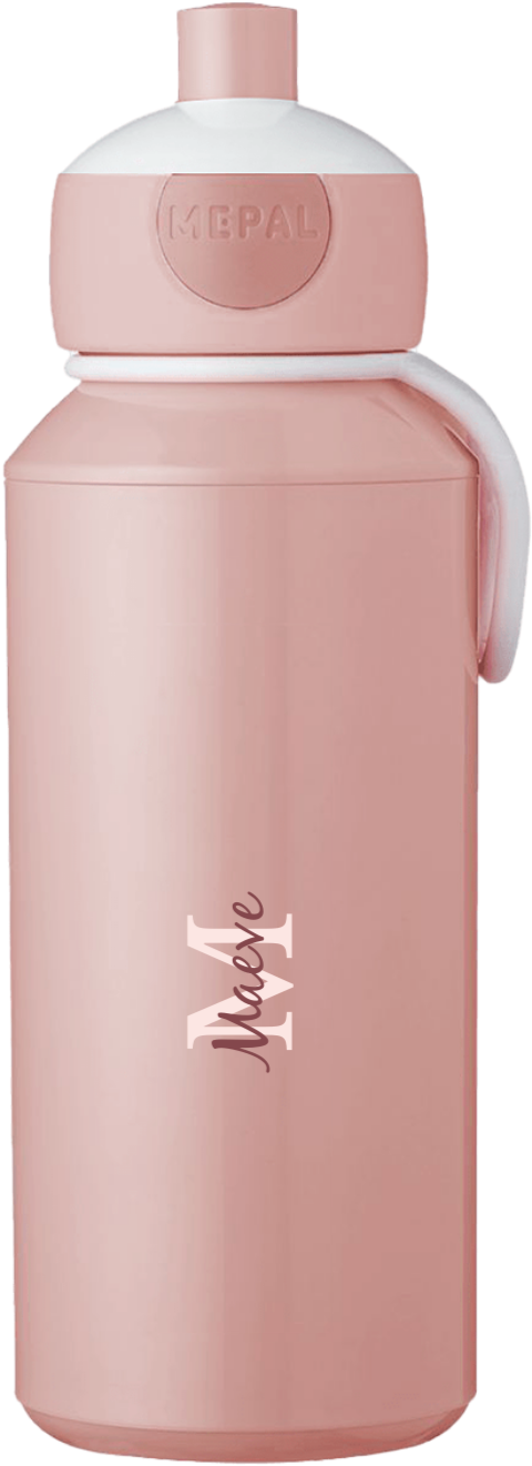 Mepal pop-up drinkfles Campus licht roze