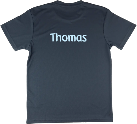 Sportshirt kind met naam