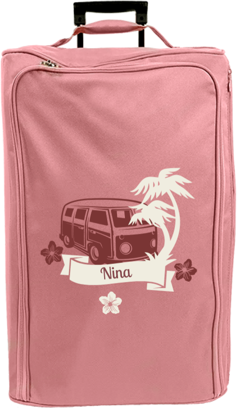 Reistrolley XL met naam en bus
