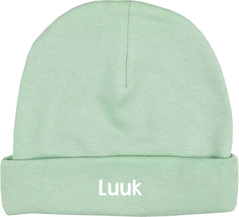 Babymutsje met naam