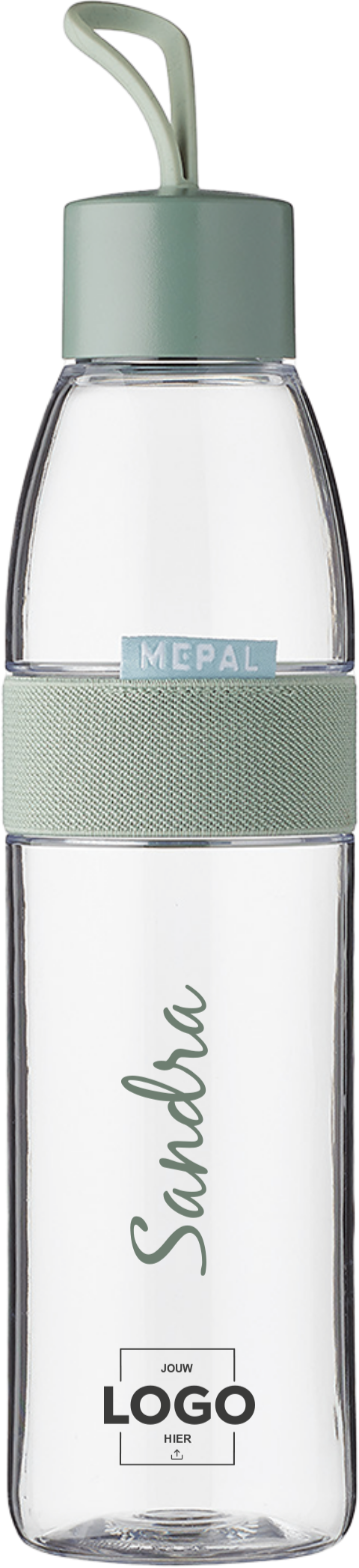 Mepal waterfles Ellipse met naam en logo