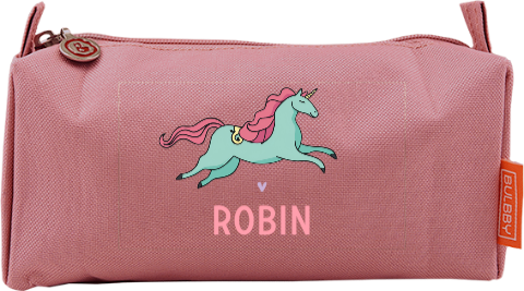 Etui met unicorn en naam