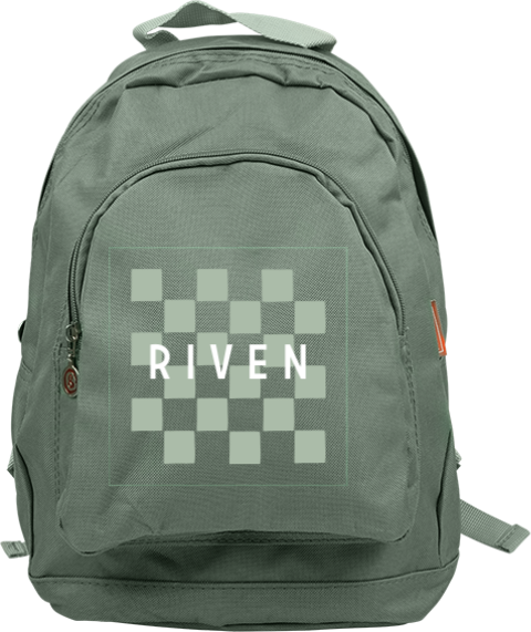 Junior rugzak met blokken en naam