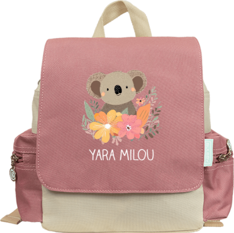Rugzakje met naam en koala