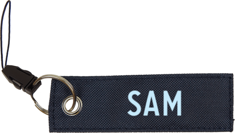 Sleutelhanger met naam