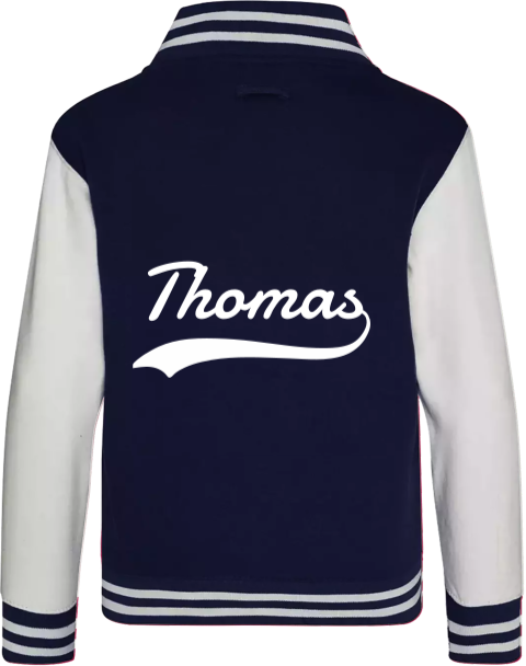 Baseball vest met naam