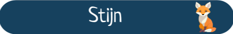 Naamsticker klein met vosje