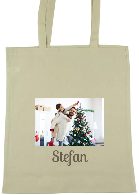 Katoenen tas met foto