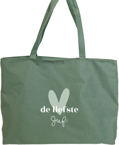 Shopper met naam en hartje