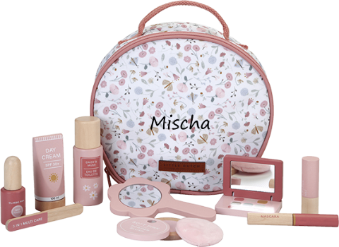 Little Dutch make-up tas met naam