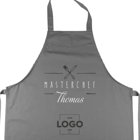 Kookschort masterchef en zakelijk logo