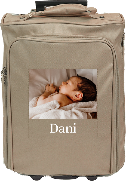 Kindertrolley met naam en  foto