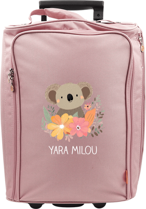 Kindertrolley met naam en koala