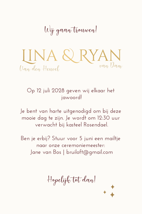 Kaart binnenkant