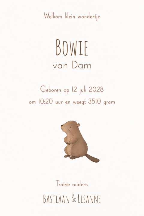 Kaart binnenkant