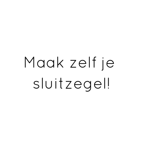 Sluitzegel zelf maken
