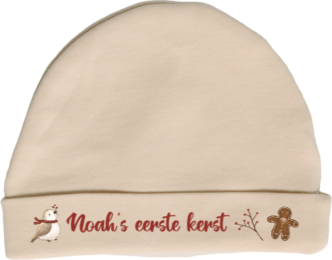 Babymutsje eerste kerst
